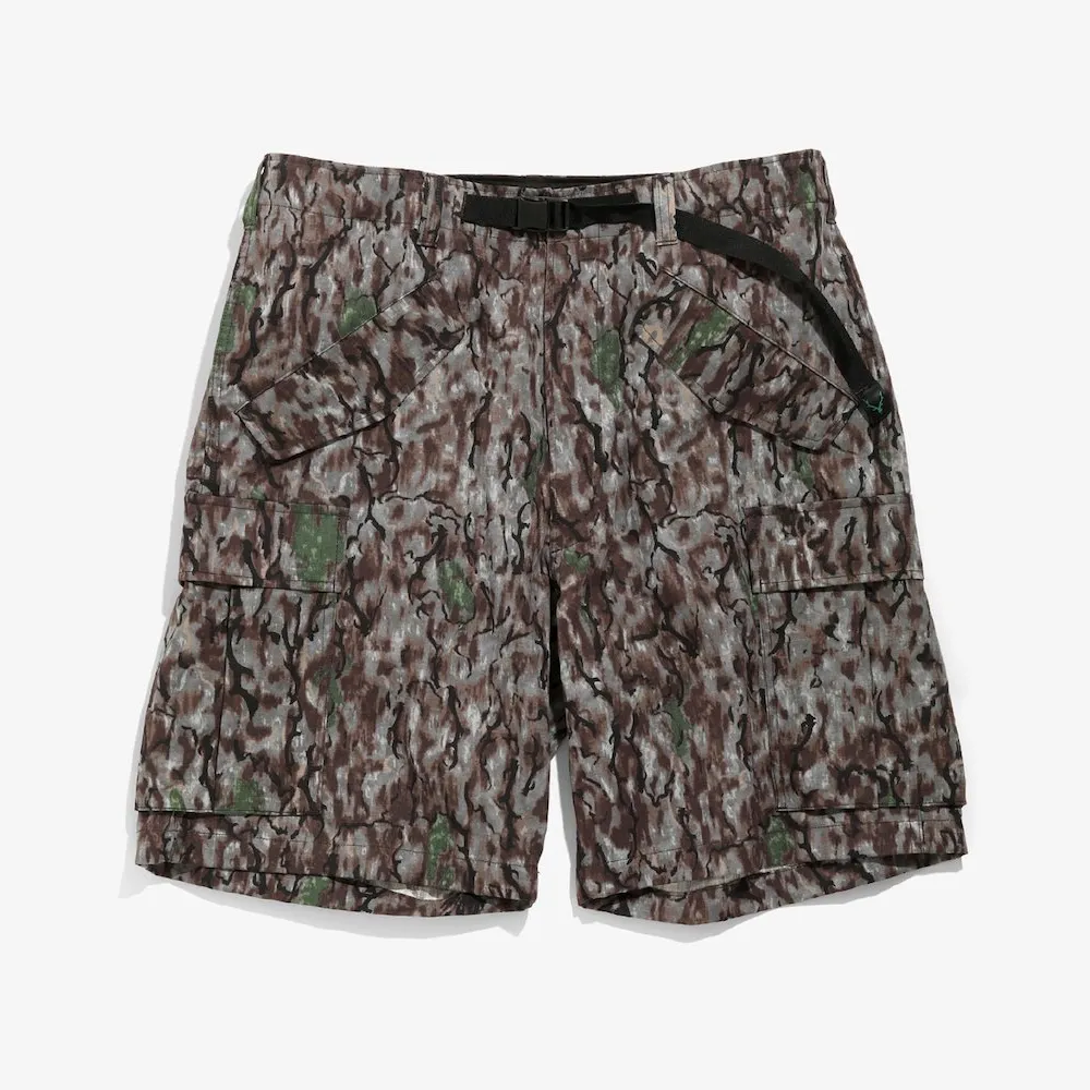 BELTED BDU SHORT - COTTON RIPSTOP / S2W8 CAMO - HORN CAMO sold by Lapstone & Hammer