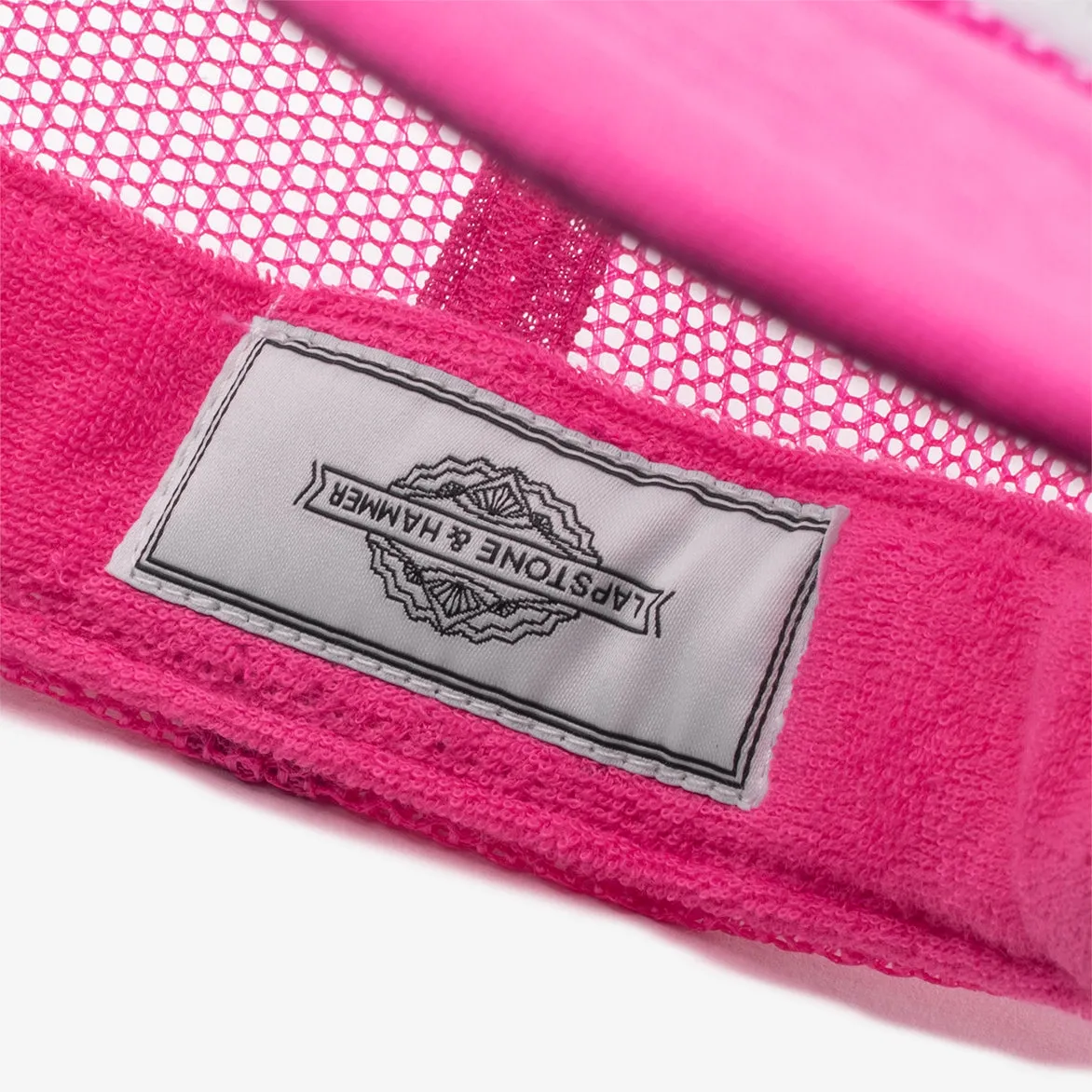 LAPSTONE TRUCKER HAT - HOT PINK sold by Lapstone & Hammer product image thumbnail 4