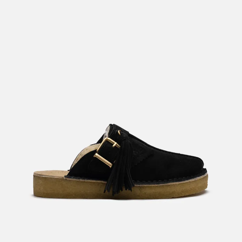 WMNS TREK MULE - BLACK SUEDE sold by Lapstone & Hammer