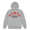 FULL ZIP BACK PRINT LOGO HOODIE - GREY sold by Lapstone & Hammer