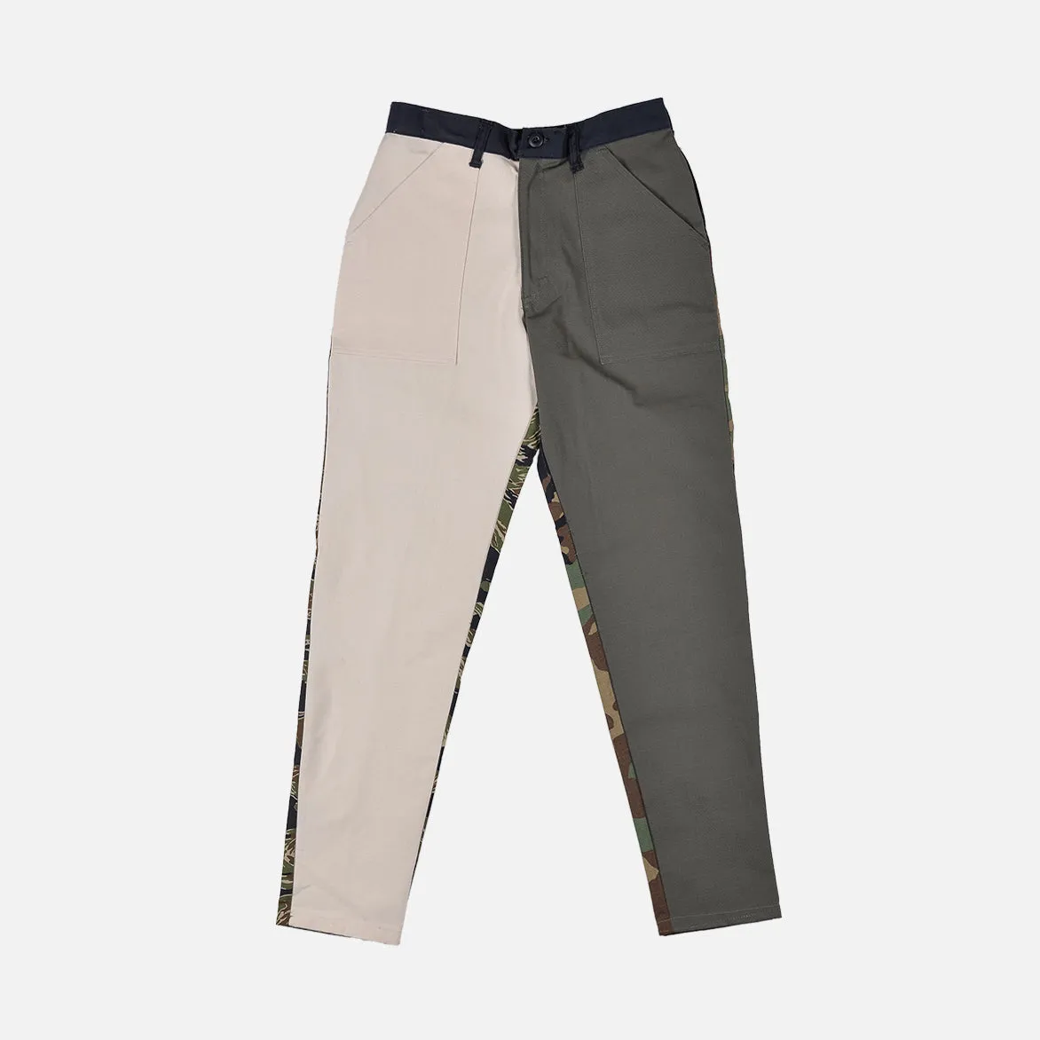 RECONSTRUCT TAPER FATIGUE PANT - NATURAL / OLIVE (5) sold by Lapstone & Hammer