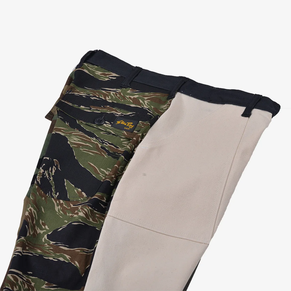 RECONSTRUCT TAPER FATIGUE PANT - NATURAL / OLIVE (5) sold by Lapstone & Hammer product image thumbnail 5