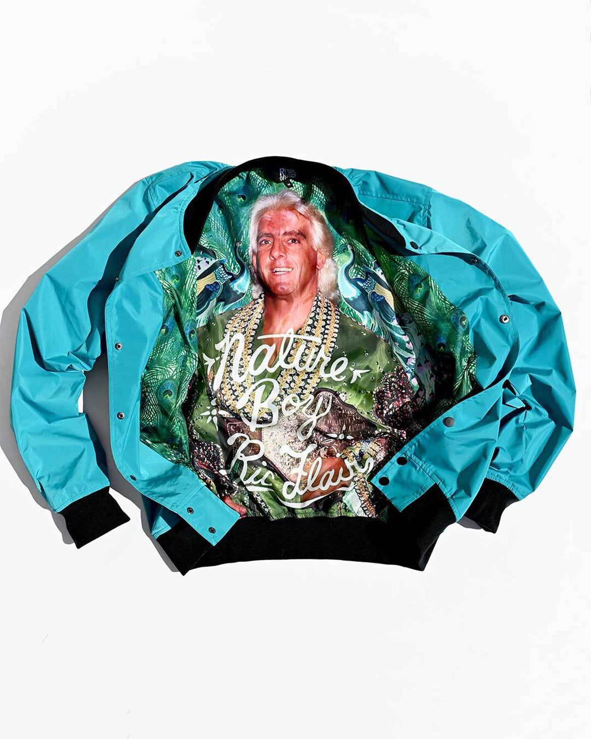 RIC FLAIR STYLIN' & PROFILIN' JACKET - TEAL sold by Lapstone & Hammer product image thumbnail 3