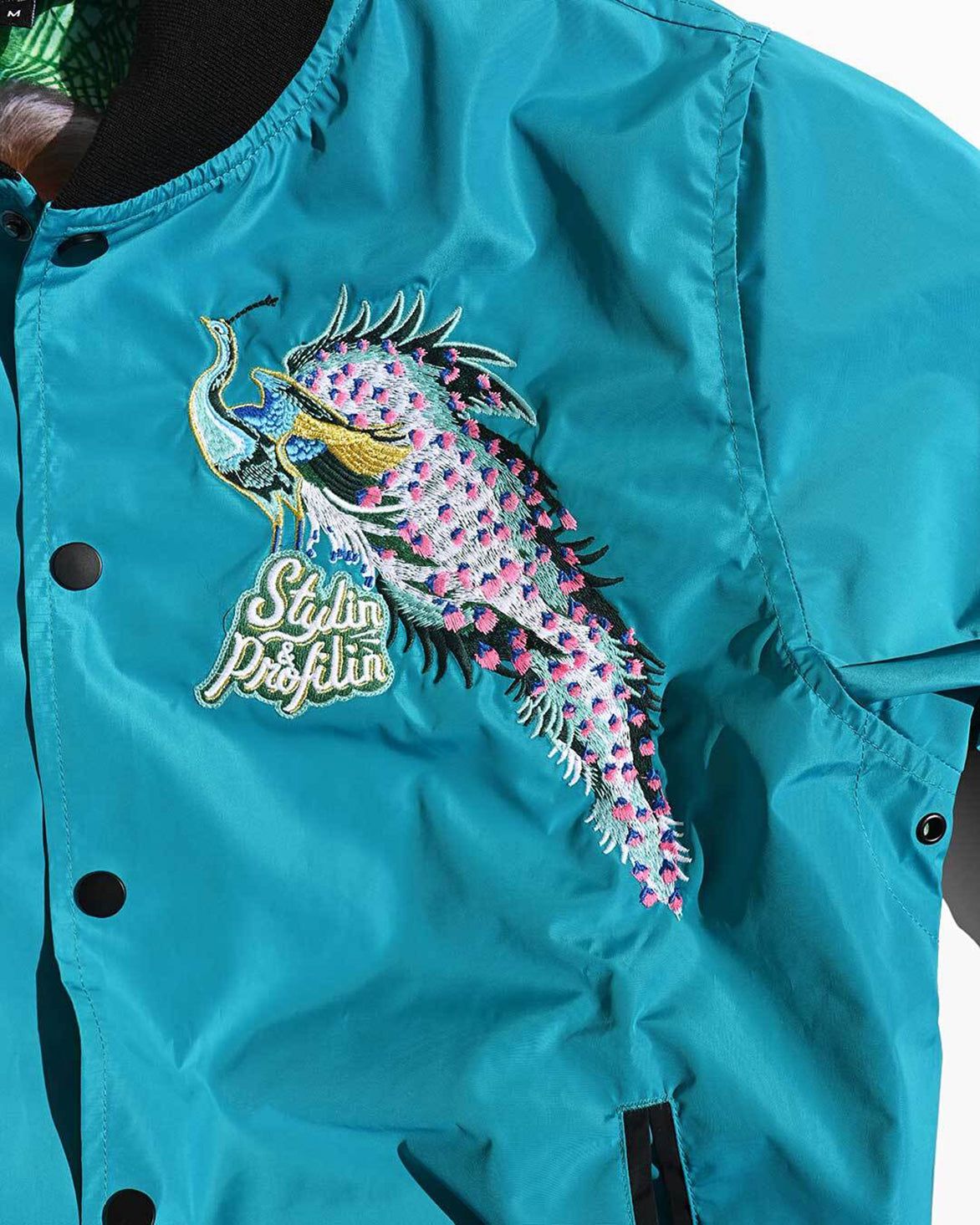 RIC FLAIR STYLIN' & PROFILIN' JACKET - TEAL sold by Lapstone & Hammer product image thumbnail 4