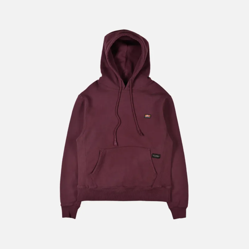 SPREAD LOVE HOODIE - PURPLE sold by Lapstone & Hammer