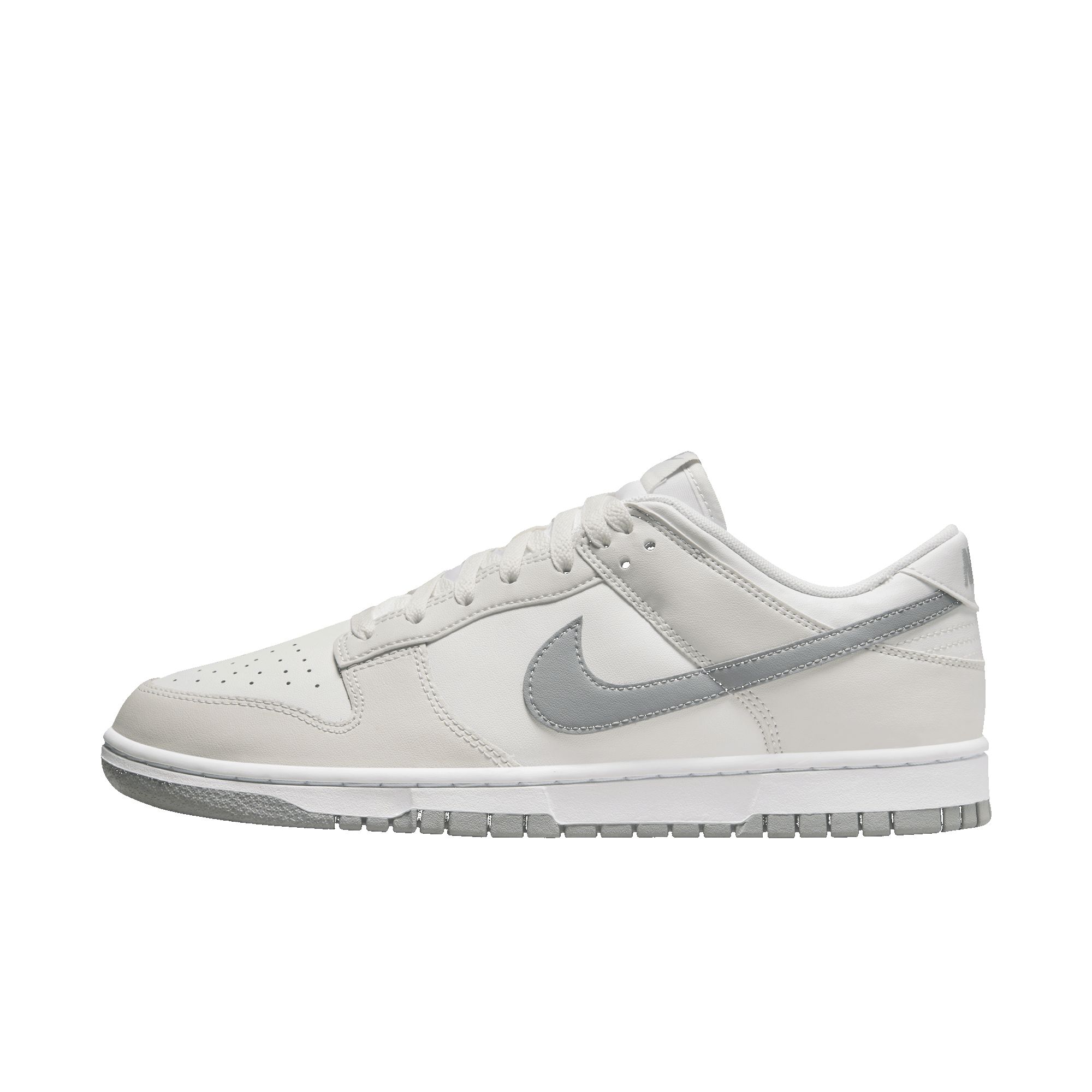 DUNK LOW RETRO - WHITE / LIGHT SMOKE GREY sold by Lapstone & Hammer product image thumbnail 5
