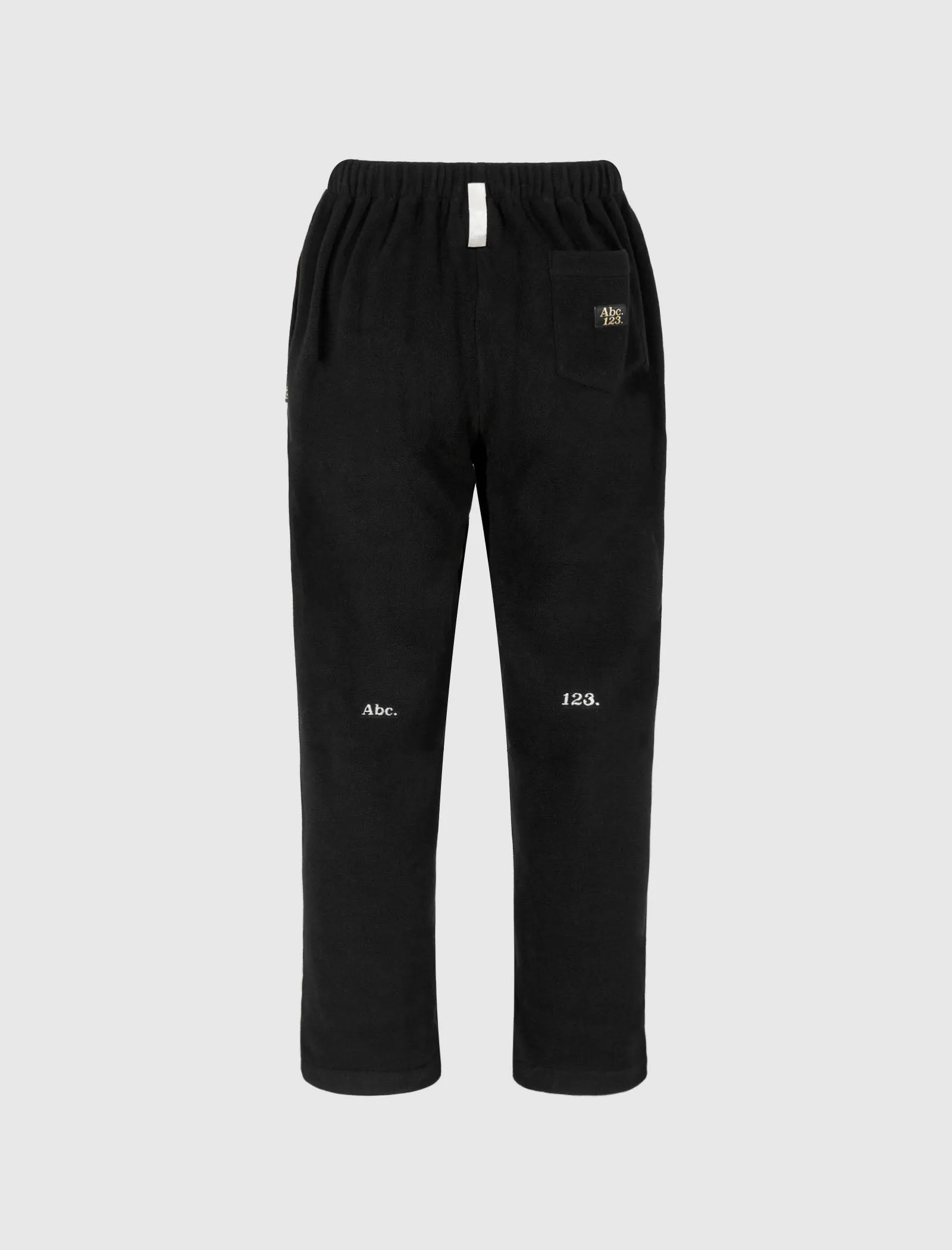 ABC. 123. POLAR FLEECE SWEATPANTS - ANTHRACITE BLACK sold by Lapstone & Hammer product image thumbnail 2