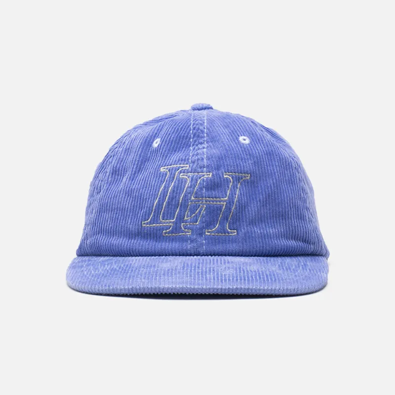 DIP DYE CORDUROY 6 PANEL HAT - INDIGO sold by Lapstone & Hammer