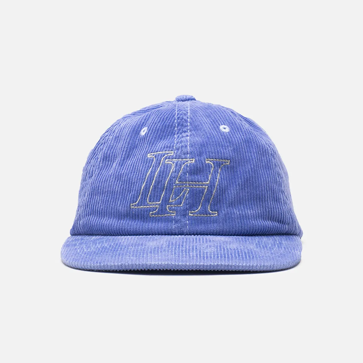 DIP DYE CORDUROY 6 PANEL HAT - INDIGO sold by Lapstone & Hammer
