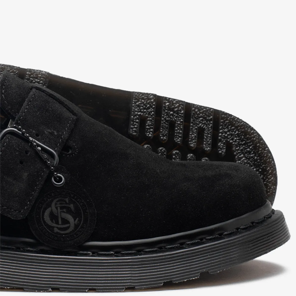 JORGE BLACK REPELLO CALF SUEDE (GUM OIL) sold by Lapstone & Hammer product image thumbnail 4
