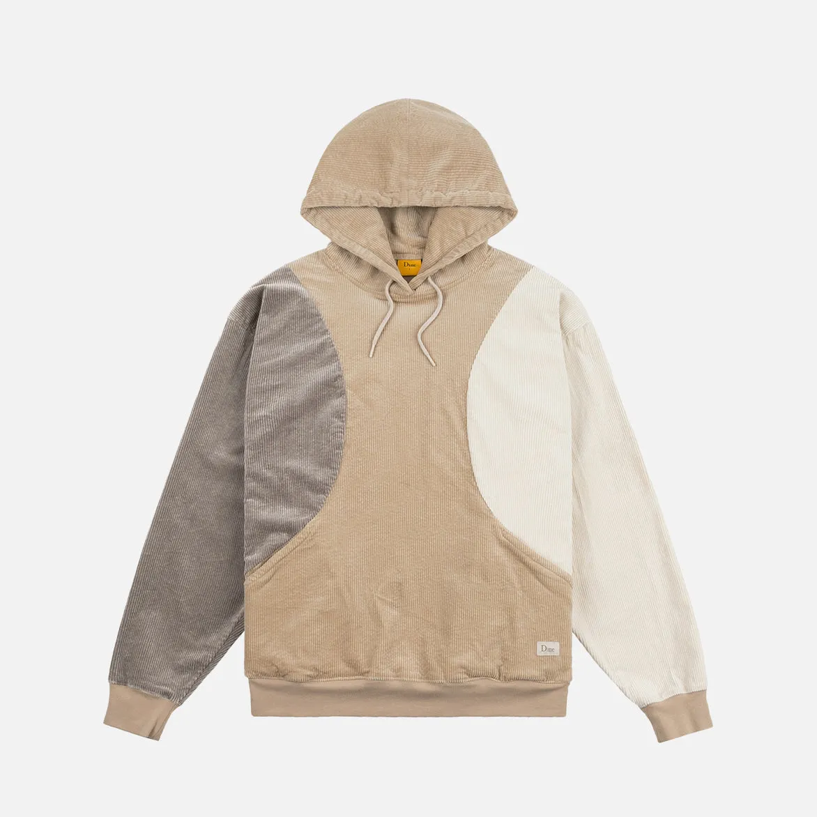 WAVE CORDUROY HOODIE - BEIGE sold by Lapstone & Hammer