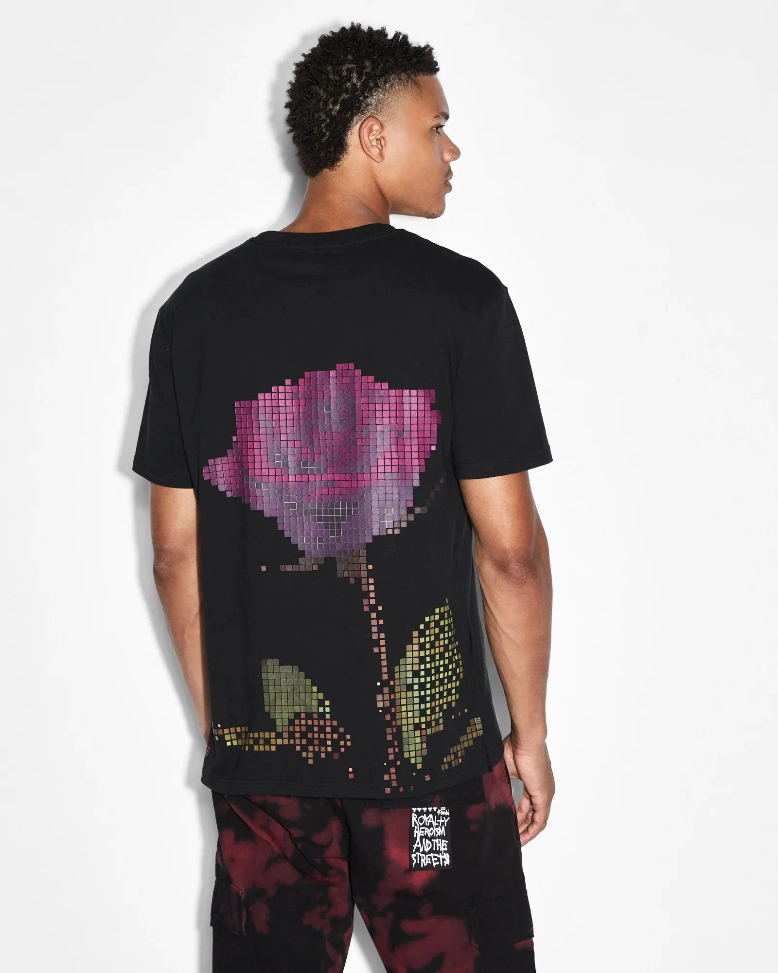 PIXEL KASH SS TEE - BLACK sold by Lapstone & Hammer product image thumbnail 3