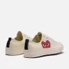 CDG PLAY X CONVERSE CHUCK TAYLOR ALL STAR '70 OX - WHITE sold by Lapstone & Hammer