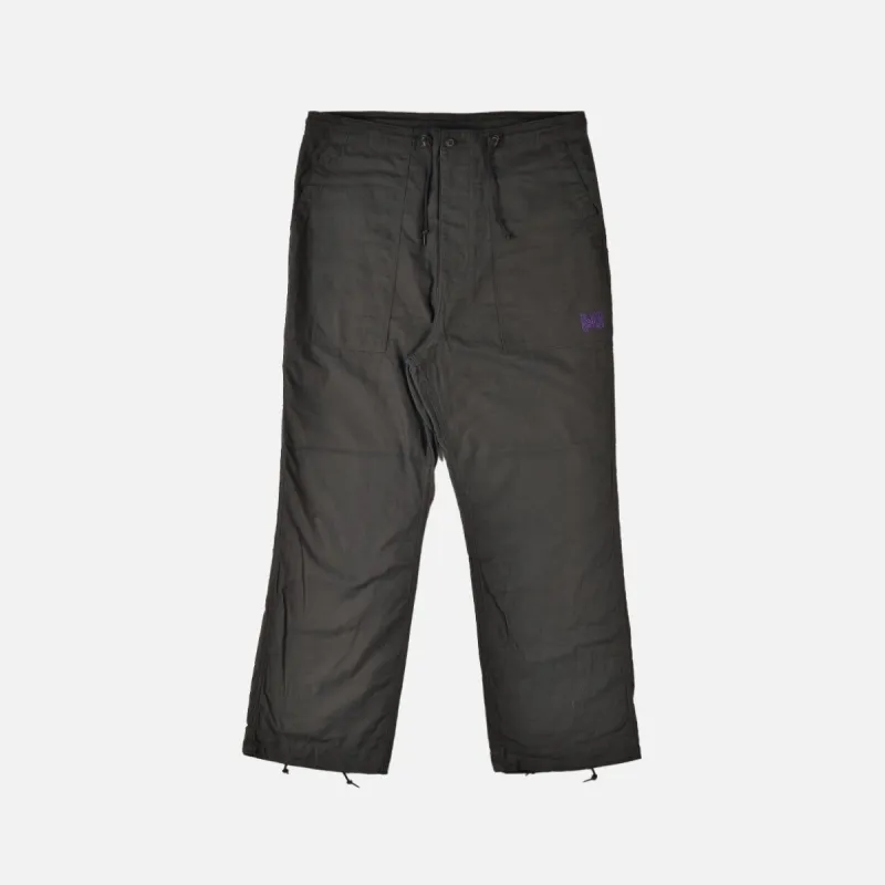 STRING FATIGUE PANT - BACK SATEEN - BLACK sold by Lapstone & Hammer