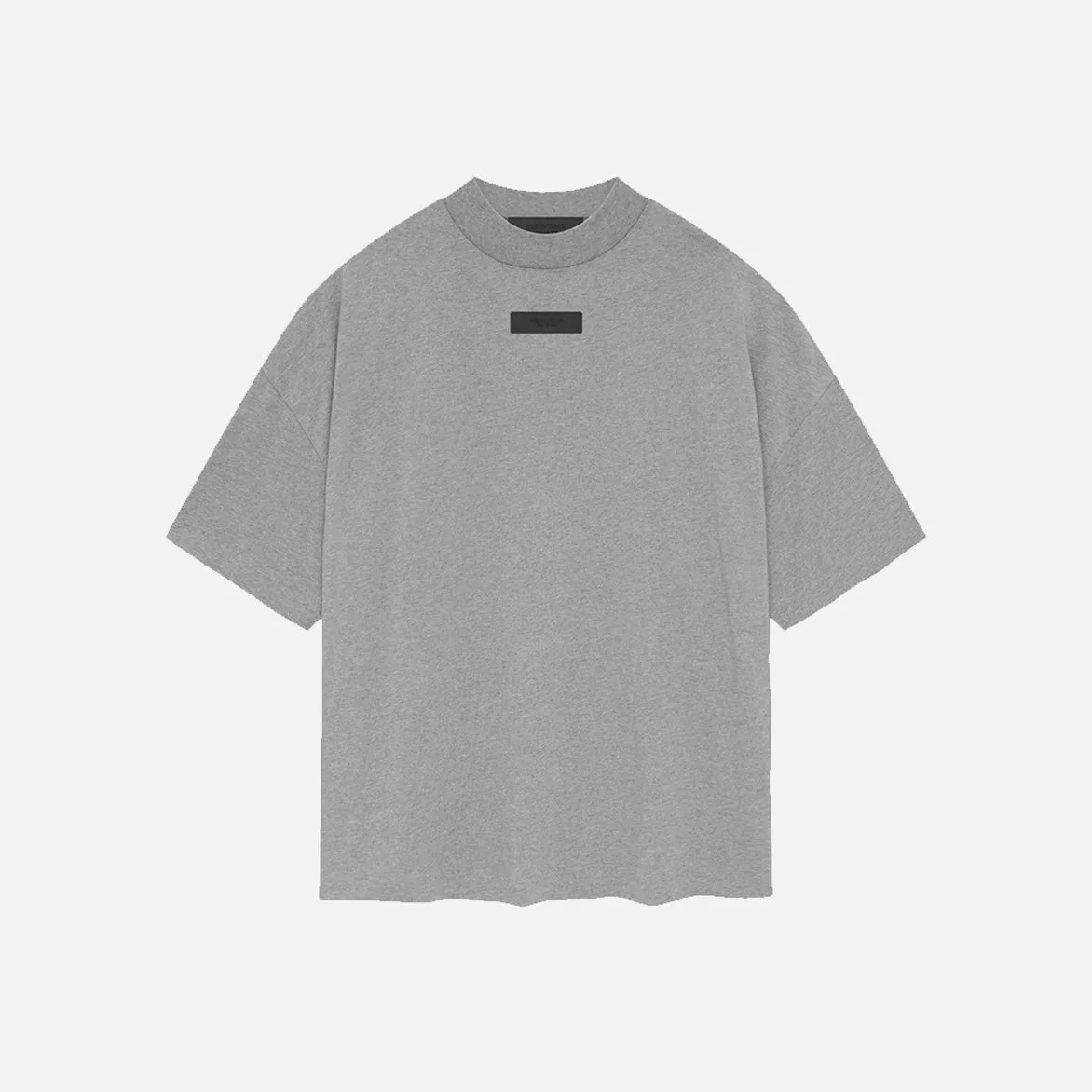 ESSENTIALS CREWNECK T-SHIRT - DARK HEATHER OATMEAL sold by Lapstone & Hammer