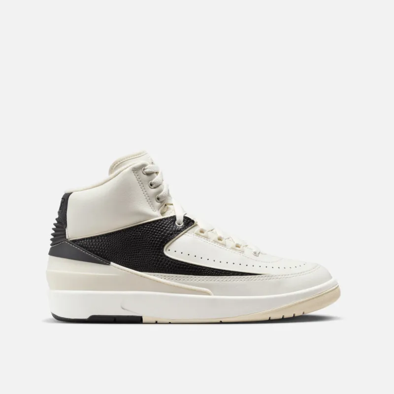 WMNS AIR JORDAN 2 RETRO "SAIL / BLACK" sold by Lapstone & Hammer