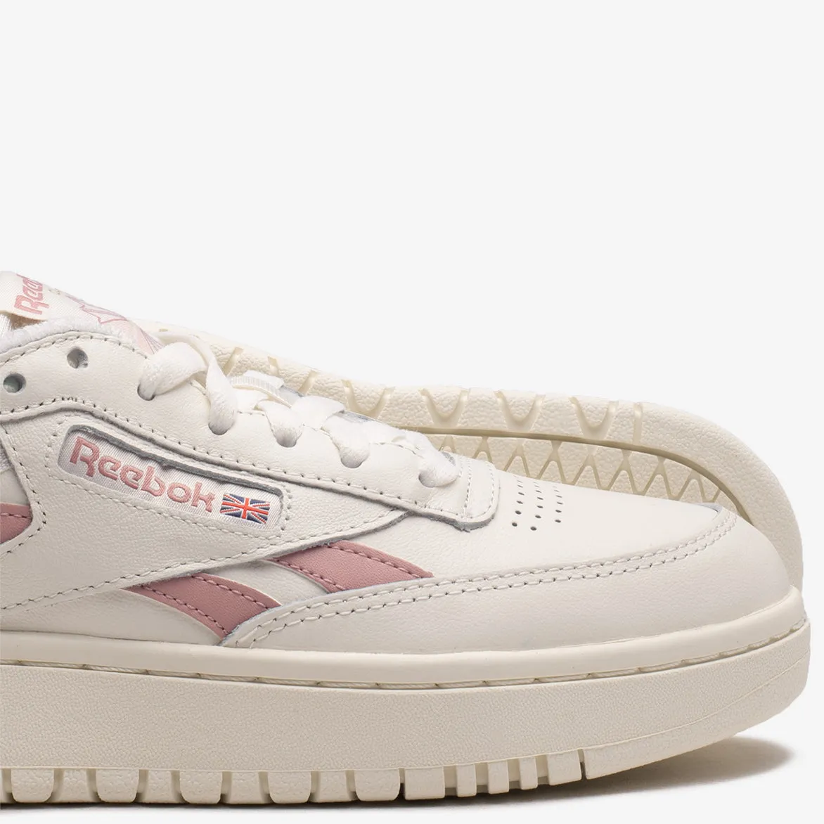 WMNS CLUB C DOUBLE REVENGE - CLOUD WHITE / SOFT ECRU / FROST BERRY sold by Lapstone & Hammer product image thumbnail 4