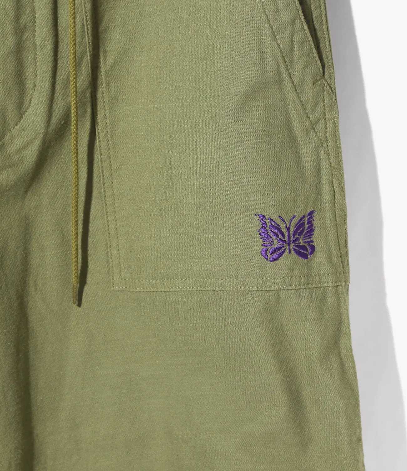 STRING FATIGUE PANT BACK SATEEN - OLIVE sold by Lapstone & Hammer product image thumbnail 5