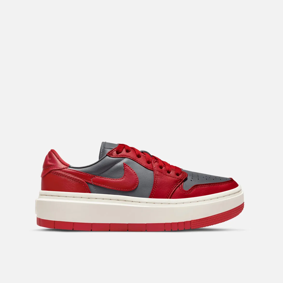 WMNS AIR JORDAN 1 ELEVATE LOW - DARK GREY / VARSITY RED-SAIL sold by Lapstone & Hammer