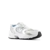 530 (GS) - WHITE / CHROME BLUE sold by Lapstone & Hammer