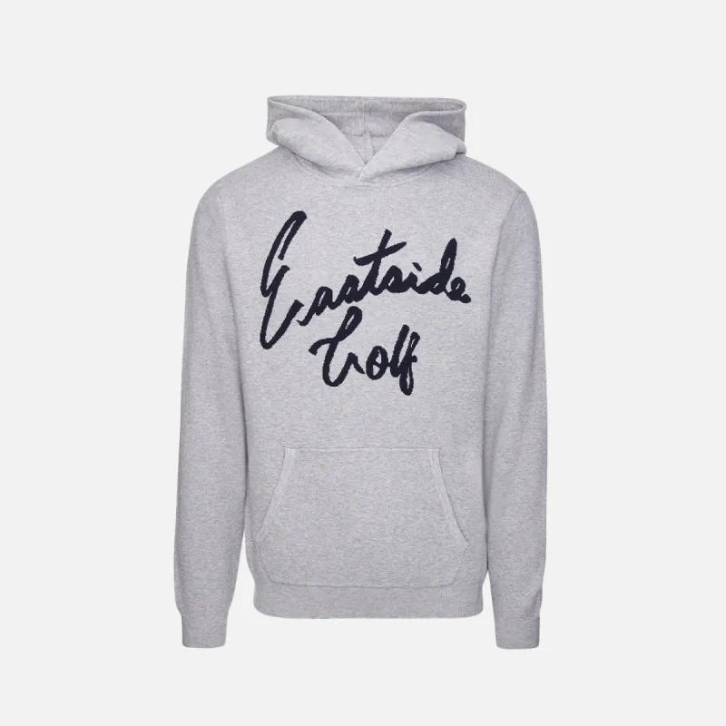 MERINO WOOL BLEND HOODED SWEATER - HEATHER sold by Lapstone & Hammer