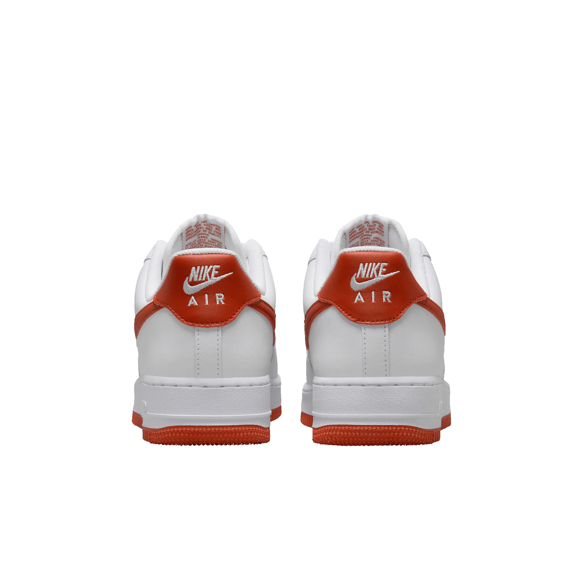 AIR FORCE 1 `07 - WHITE / DRAGON RED sold by Lapstone & Hammer product image thumbnail 4