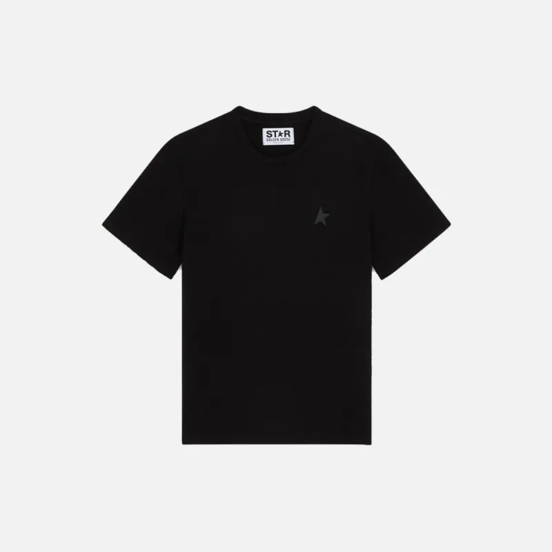 STAR M`S REGULAR T-SHIRT - BLACK sold by Lapstone & Hammer