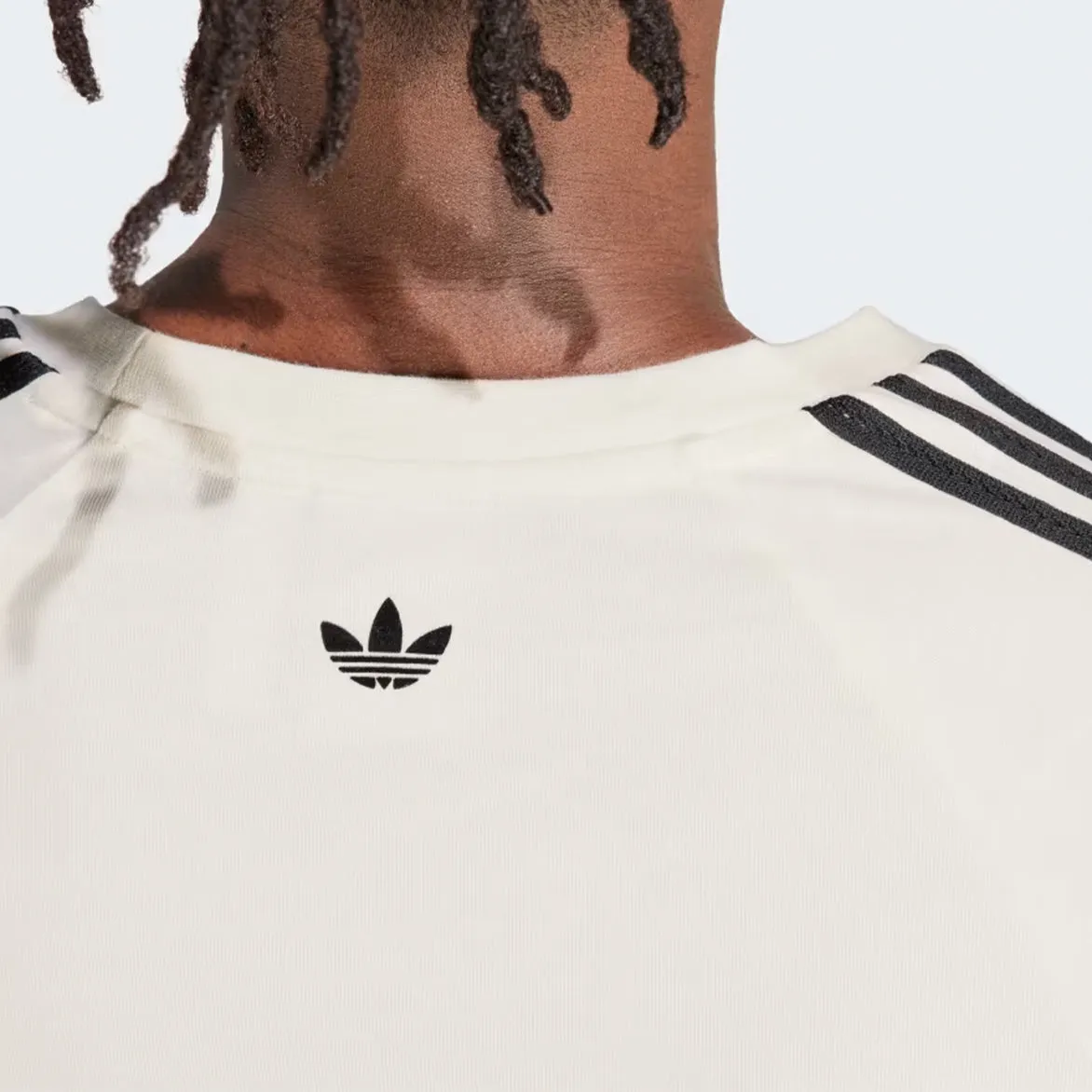 WALES BONNER X ADIDAS S/S TEE - CHALK WHITE sold by Lapstone & Hammer product image thumbnail 4