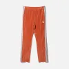 NARROW TRACK PANT C/PE VELOUR - BRICK sold by Lapstone & Hammer