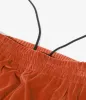 NARROW TRACK PANT C/PE VELOUR - BRICK sold by Lapstone & Hammer
