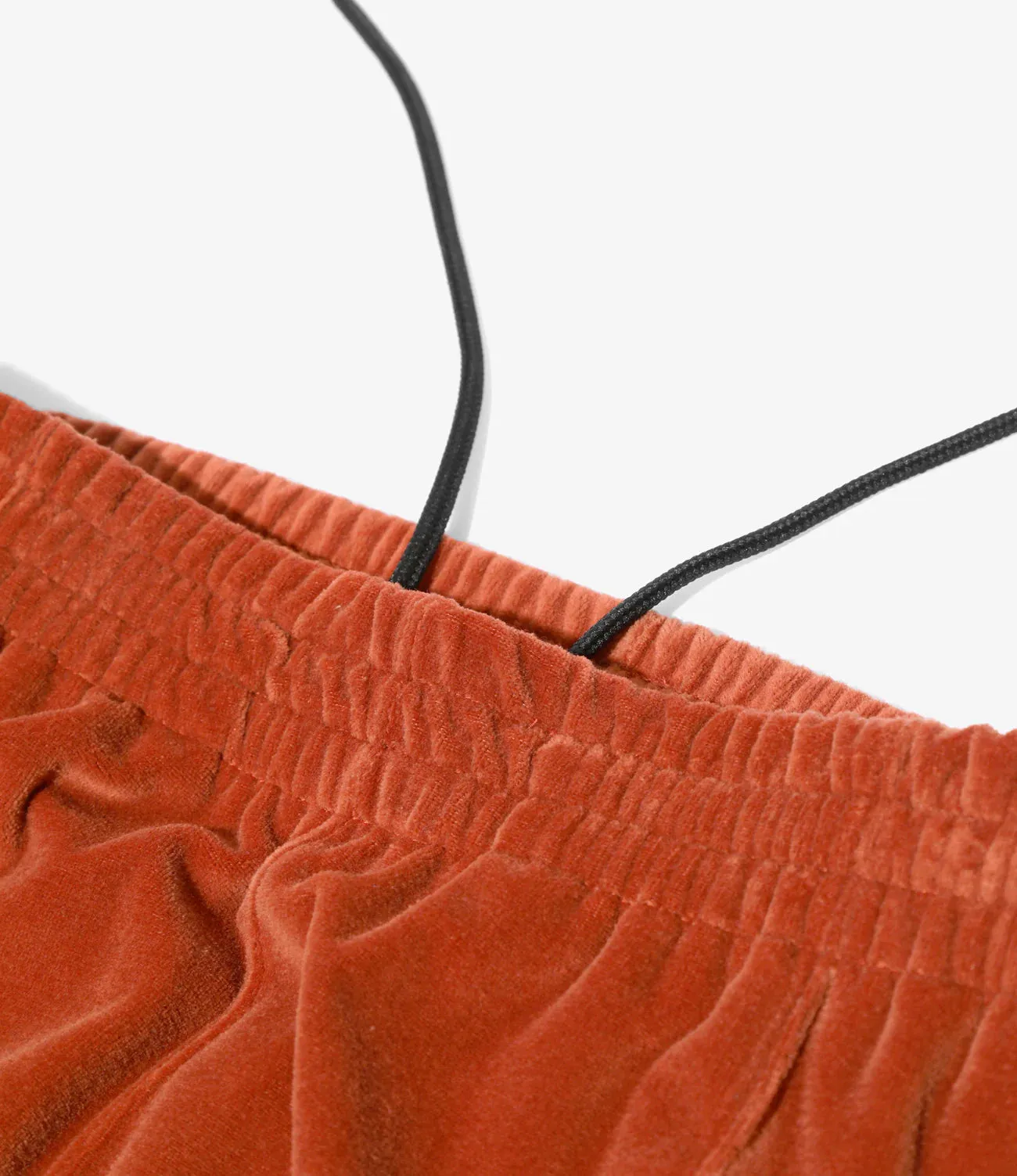 NARROW TRACK PANT C/PE VELOUR - BRICK sold by Lapstone & Hammer product image thumbnail 4