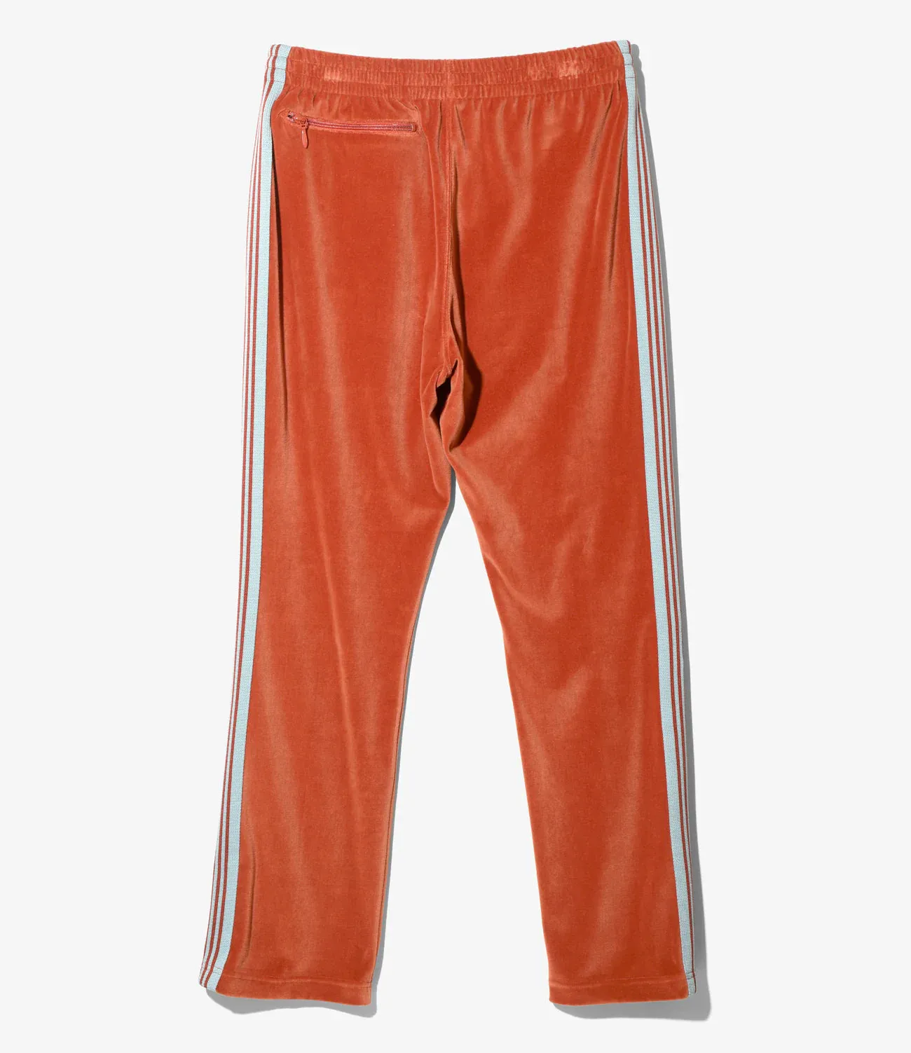 NARROW TRACK PANT C/PE VELOUR - BRICK sold by Lapstone & Hammer product image thumbnail 2