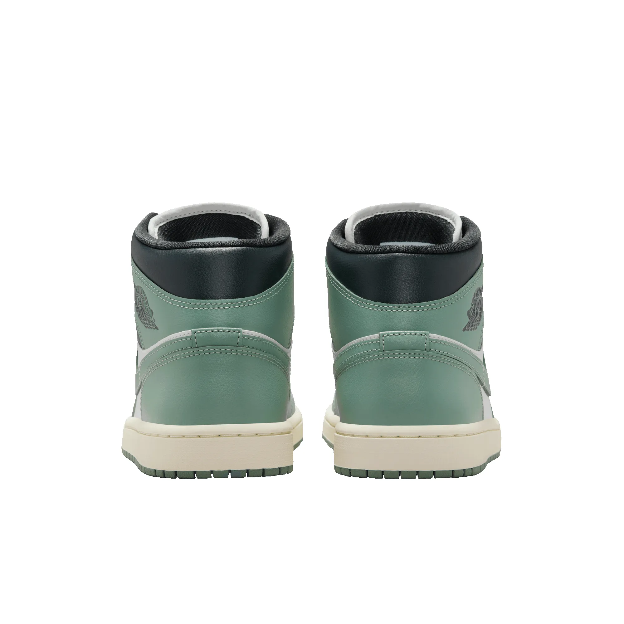 WMNS AIR JORDAN 1 MID "JADE SMOKE" sold by Lapstone & Hammer product image thumbnail 4
