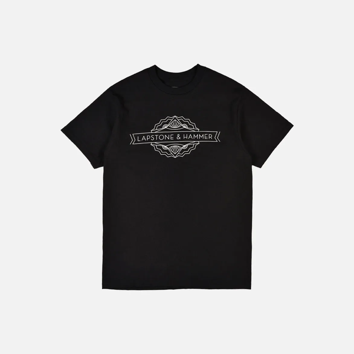LH MAIN LOGO TEE - BLACK sold by Lapstone & Hammer