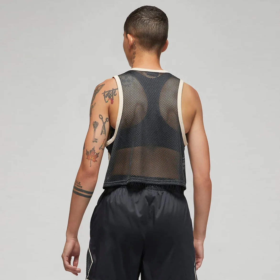 WMNS JORDAN ESSENTIAL JERSEY TANK - BLACK / DARK SMOKE / SANDDRIFT sold by Lapstone & Hammer product image thumbnail 2