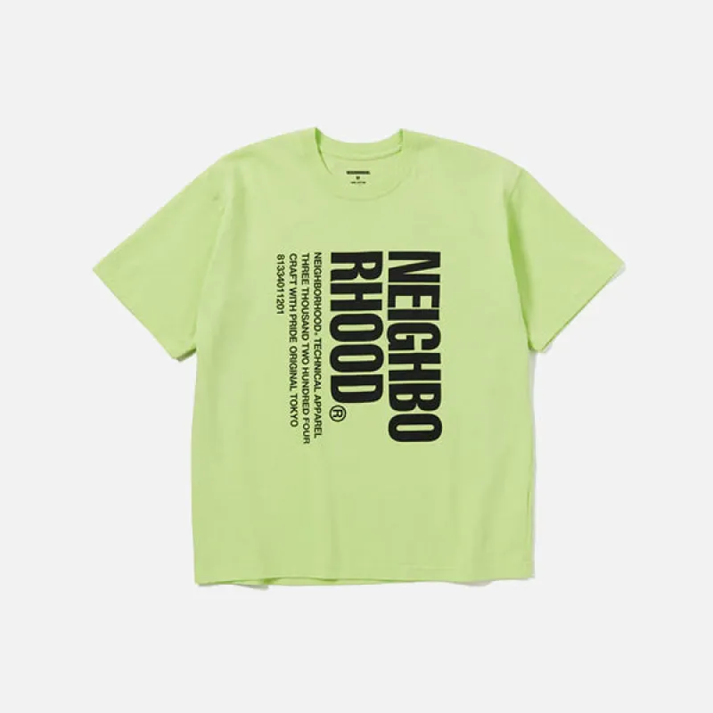 NH. TEE SS-3 - NEON GREEN sold by Lapstone & Hammer