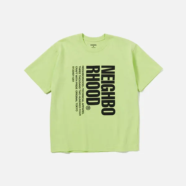 NH. TEE SS-3 - NEON GREEN sold by Lapstone & Hammer