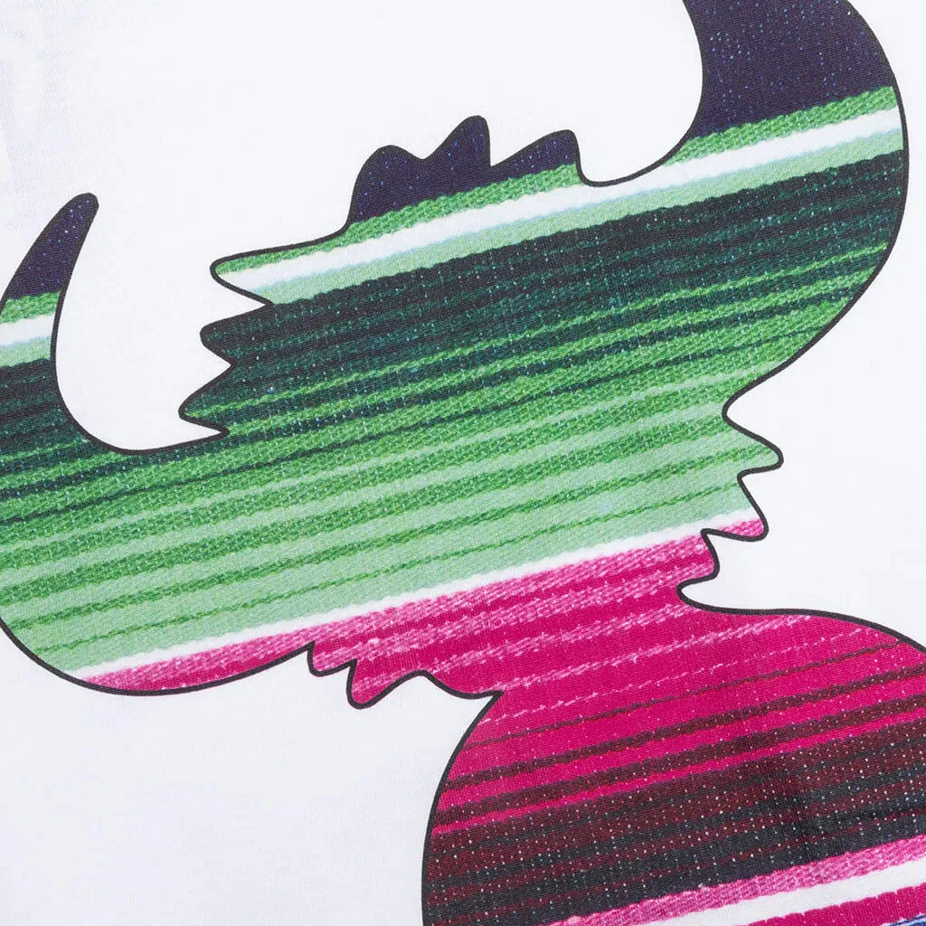 BUFFALO MAN TEE - WHITE sold by Lapstone & Hammer product image thumbnail 2