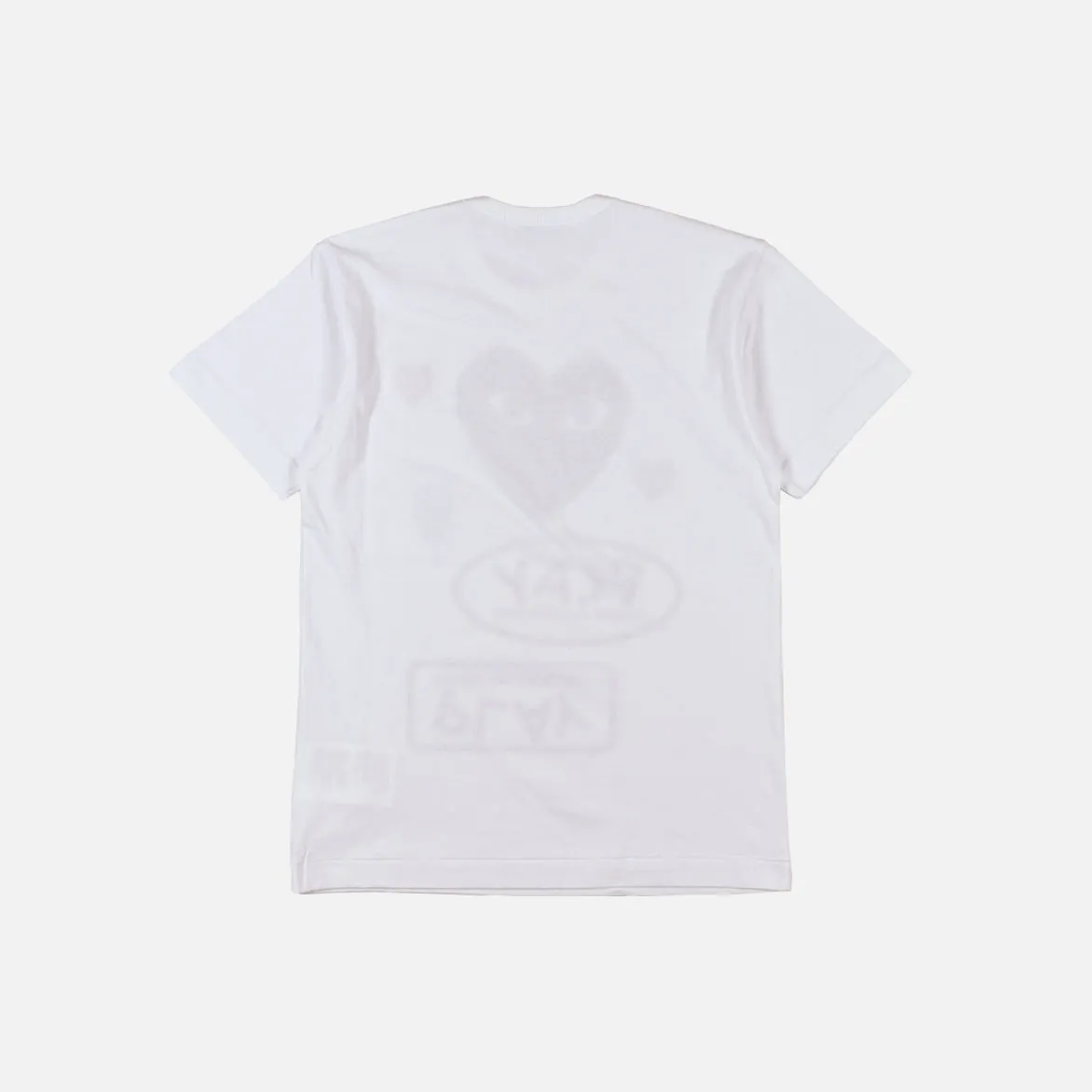 MULTI LOGO TEE - WHITE / BLACK sold by Lapstone & Hammer product image thumbnail 2