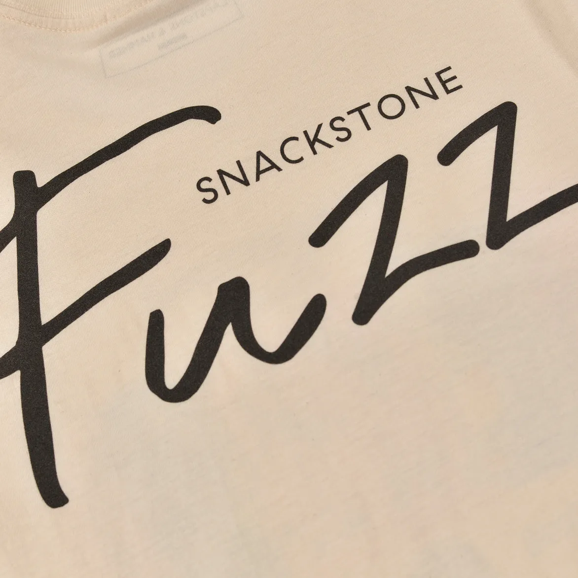 CAMUNA CELLARS X LAPSTONE SNACKSTONE FUZZ TEE - NATURAL sold by Lapstone & Hammer product image thumbnail 3