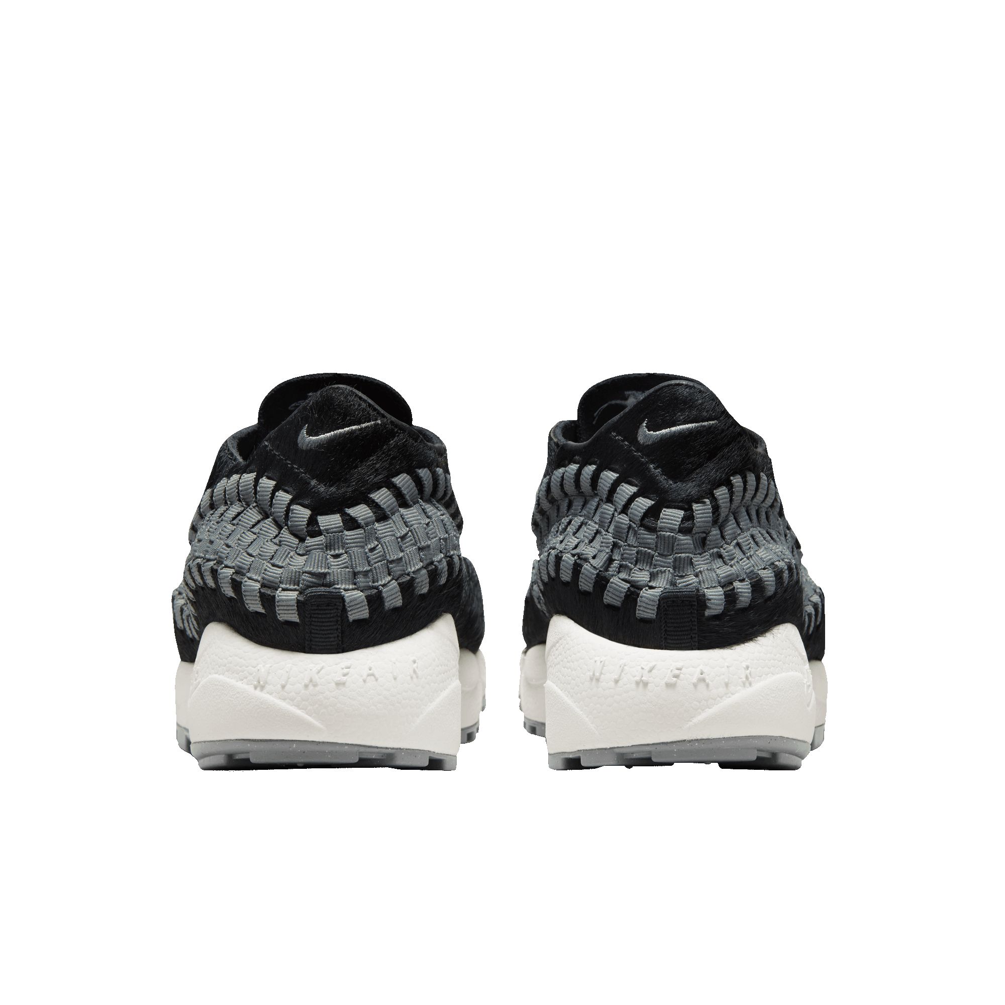 WMNS AIR FOOTSCAPE WOVEN "BLACK / SMOKE GREY" sold by Lapstone & Hammer product image thumbnail 4
