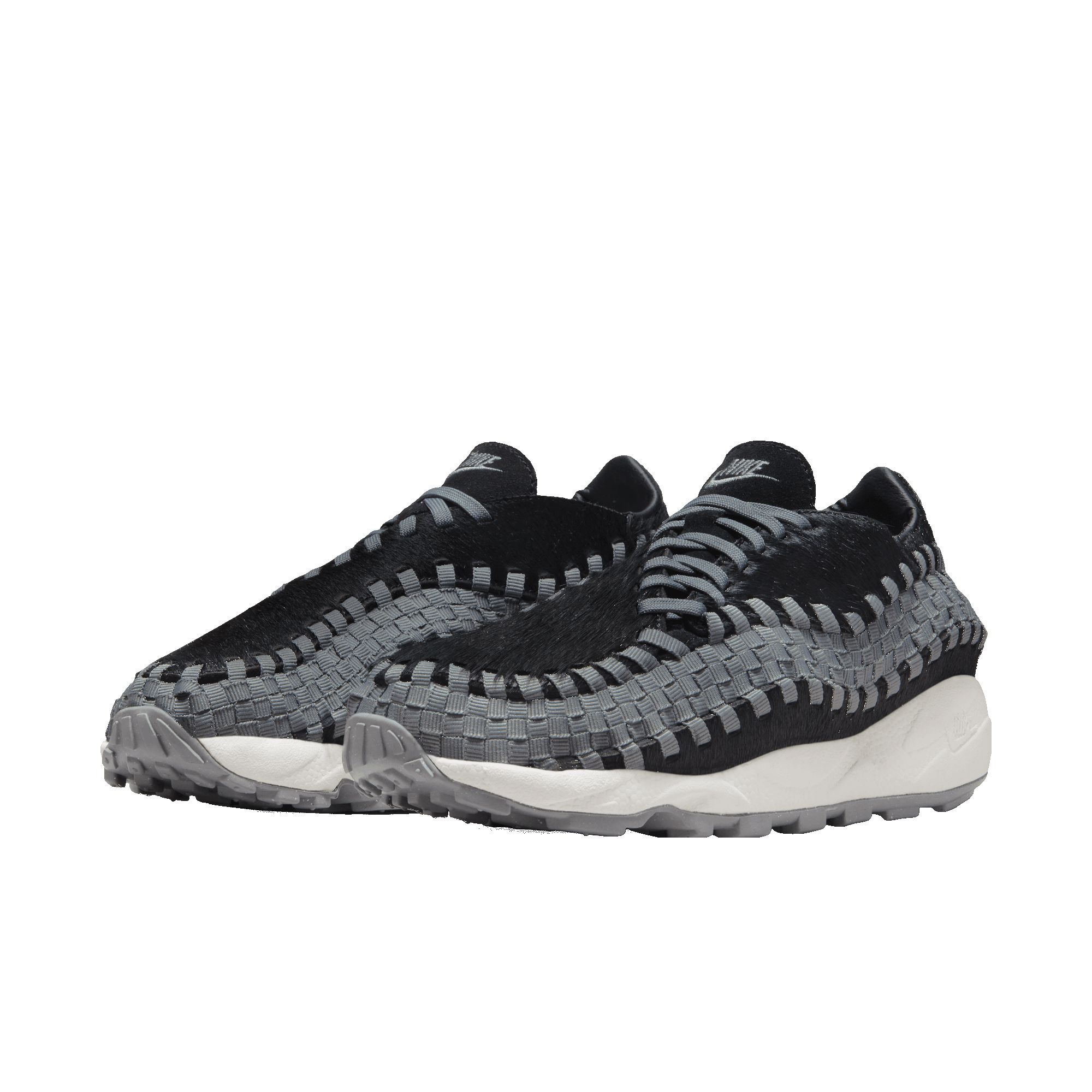 WMNS AIR FOOTSCAPE WOVEN "BLACK / SMOKE GREY" sold by Lapstone & Hammer product image thumbnail 2