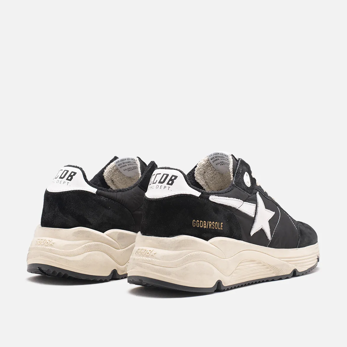 RUNNING SOLE NYLON - BLACK / WHITE sold by Lapstone & Hammer product image thumbnail 3