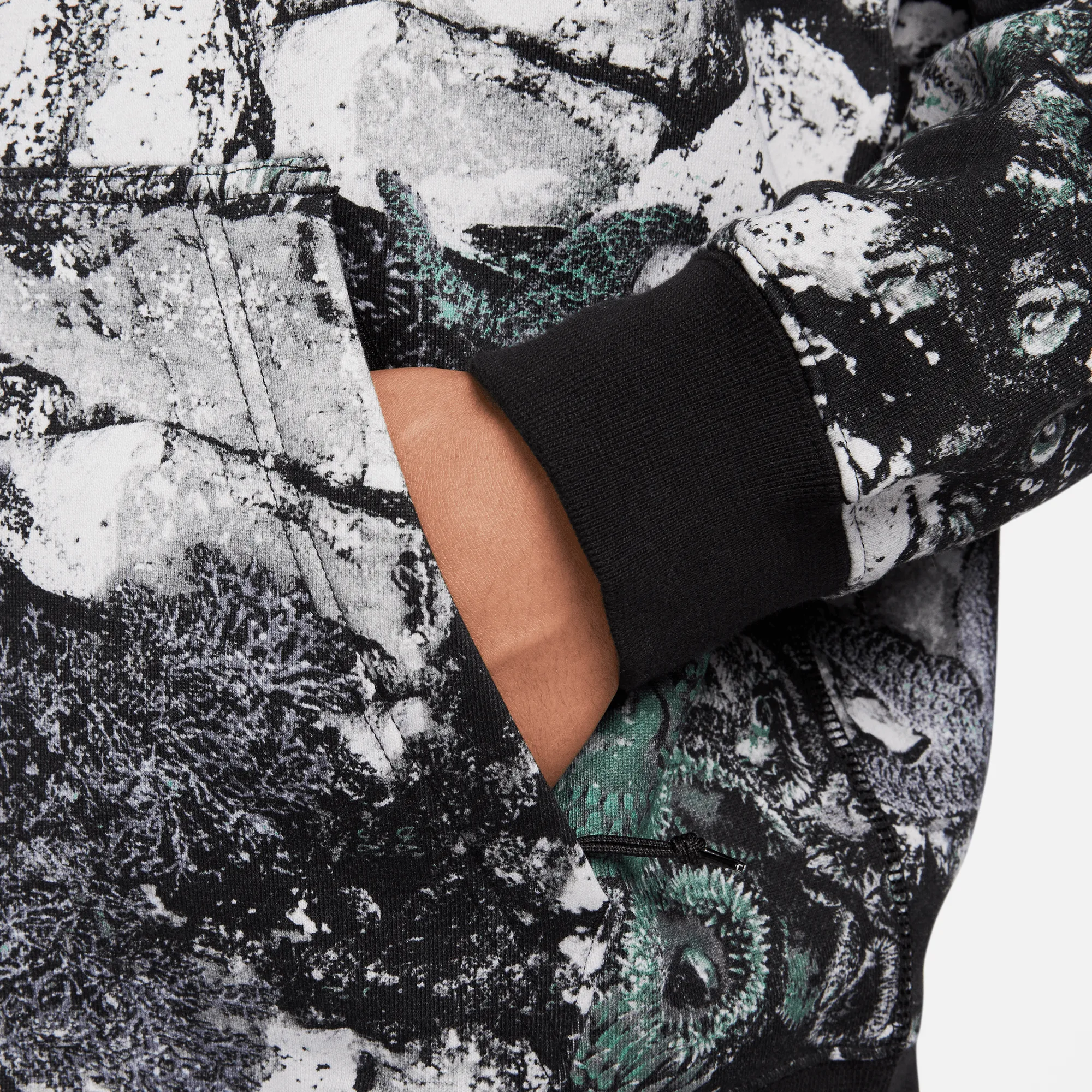 ACG THERMA-FIT TUFF FLEECE HOODIE - ASHEN SLATE / BLACK / sold by Lapstone & Hammer product image thumbnail 5