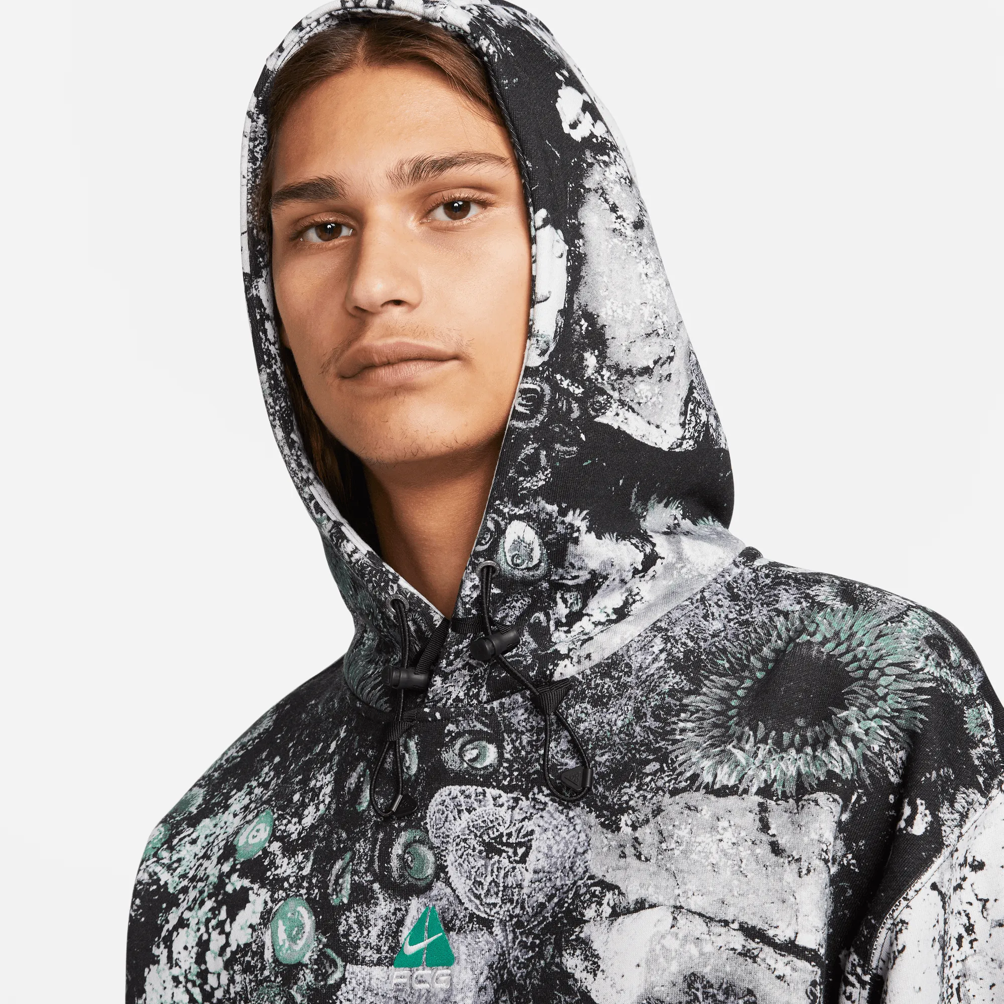 ACG THERMA-FIT TUFF FLEECE HOODIE - ASHEN SLATE / BLACK / sold by Lapstone & Hammer product image thumbnail 3
