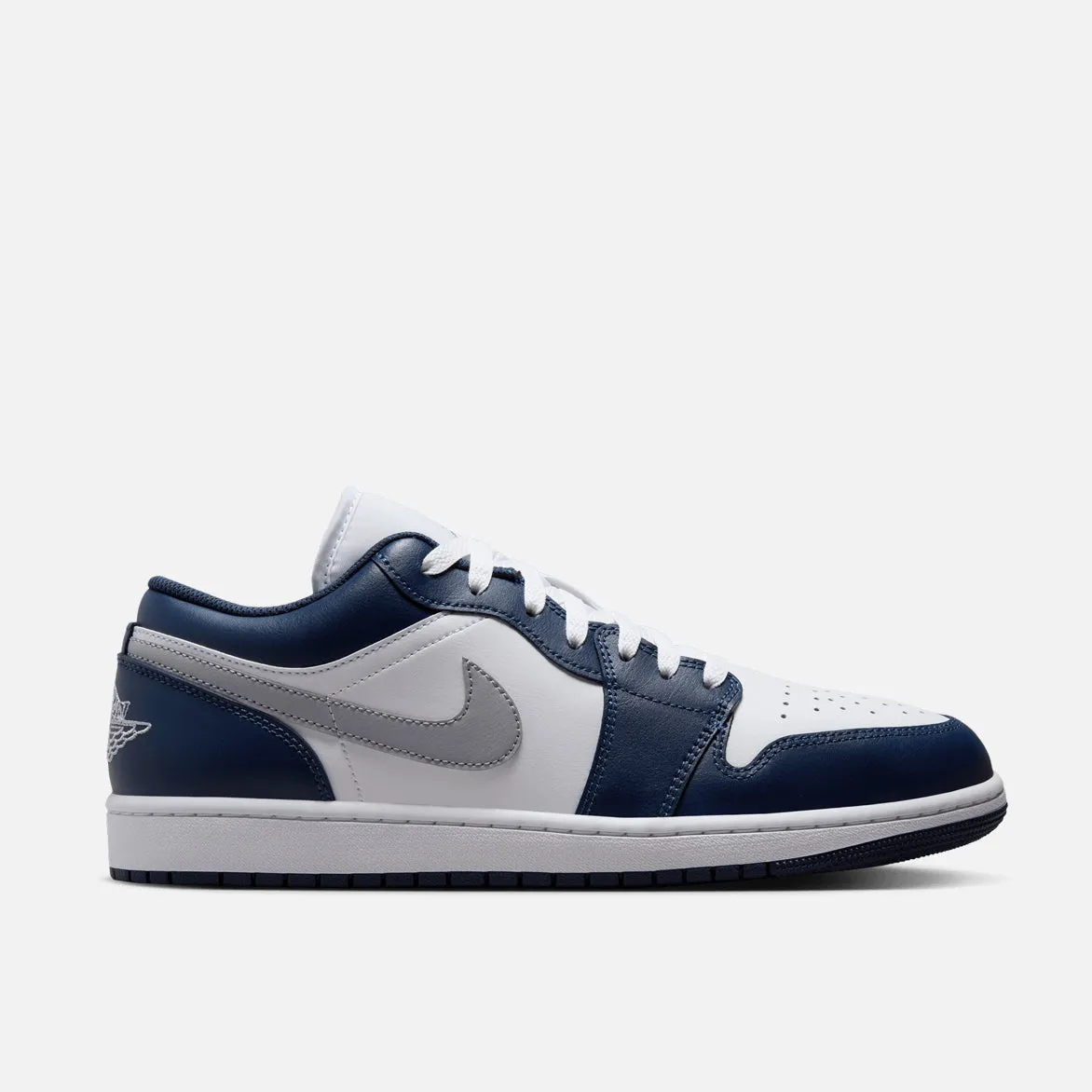 AIR JORDAN 1 LOW - MIDNIGHT NAVY / WHITE sold by Lapstone & Hammer