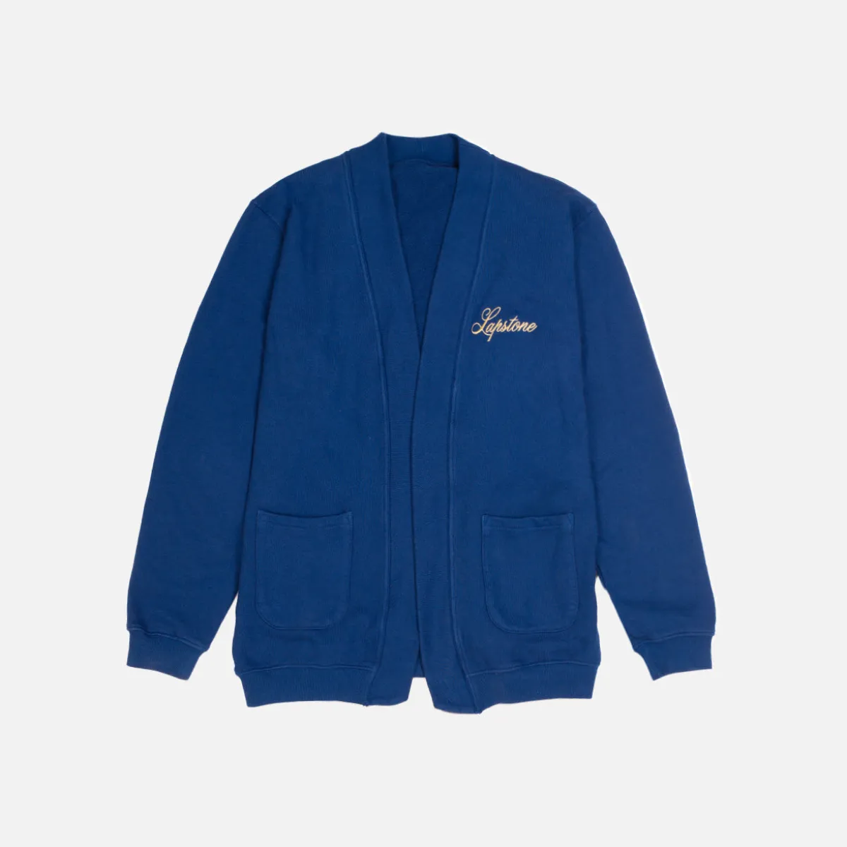 STANDARD ISSUE FOR LAPSTONE CARDIGAN - DEEP INDIGO sold by Lapstone & Hammer