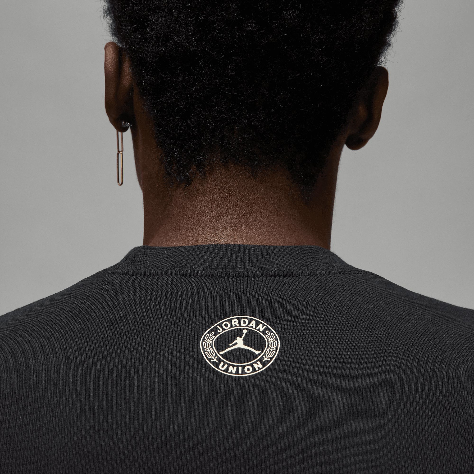 UNION LA X JORDAN S/S T-SHIRT - BLACK / COCONUT MILK sold by Lapstone & Hammer product image thumbnail 5