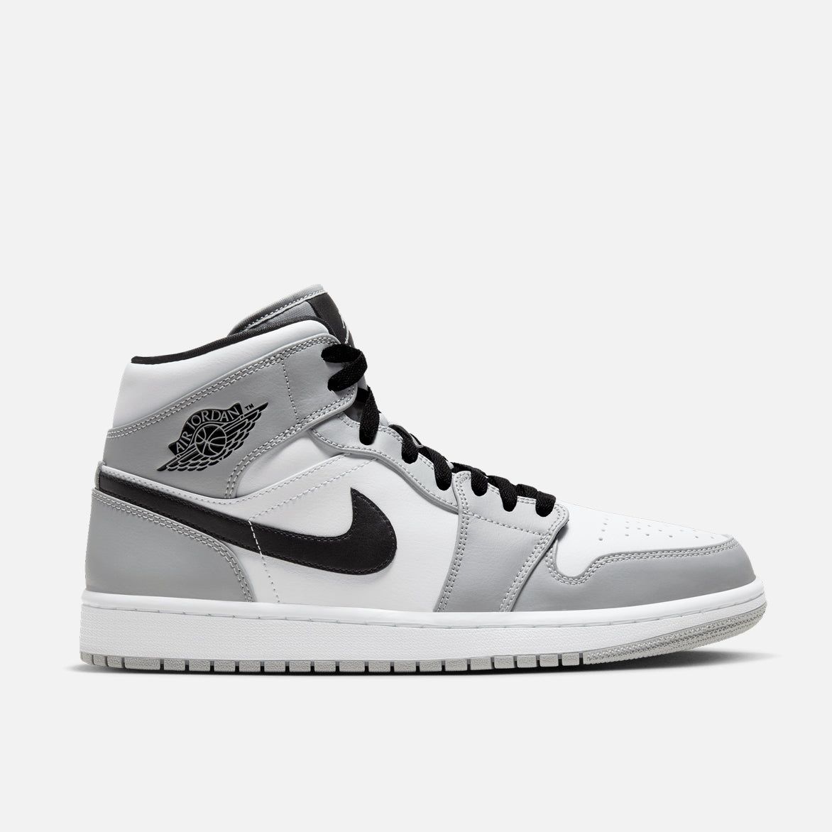 AIR JORDAN 1 MID - LIGHT SMOKE GREY sold by Lapstone & Hammer