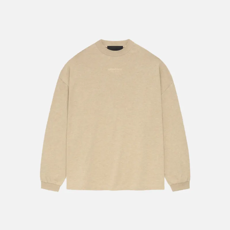 ESSENTIALS LS TEE - GOLD HEATHER sold by Lapstone & Hammer
